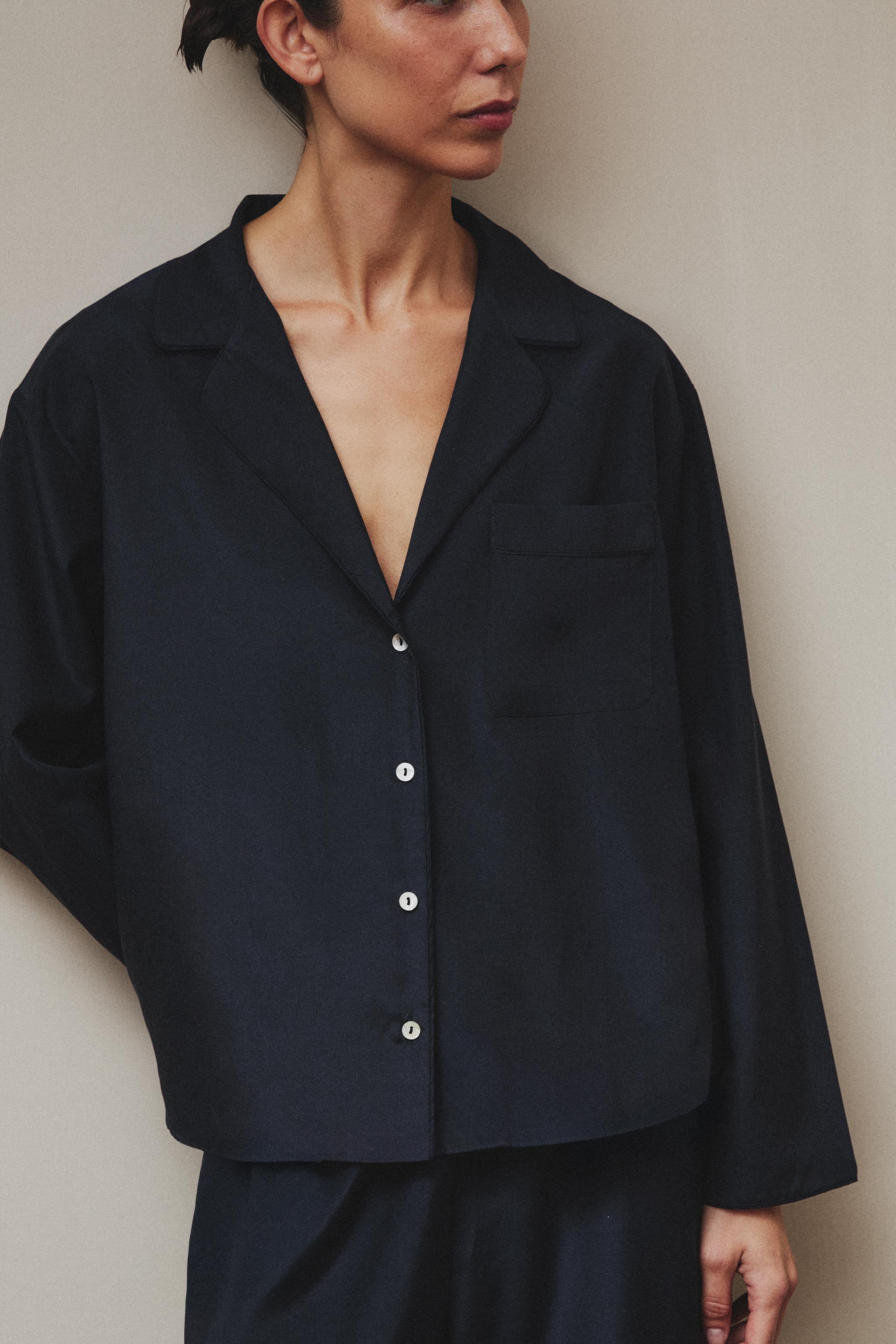 SILK AND COTTON SHIRT